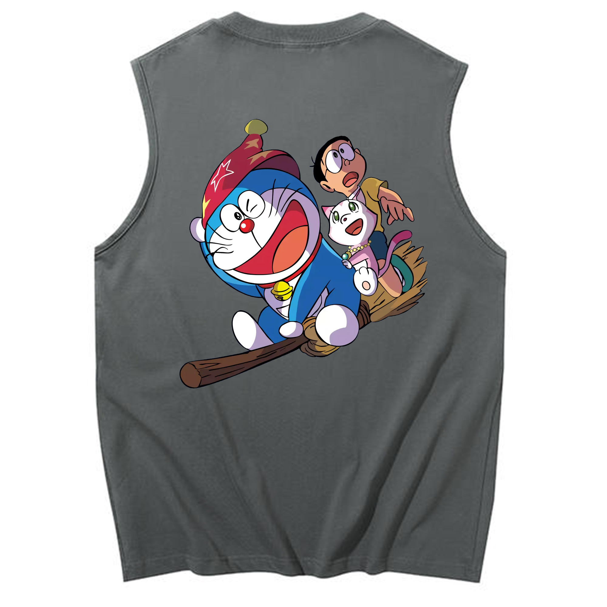 （画像用） ドラえもん Doraemon コットン100％タンクトップ（背面プリント）